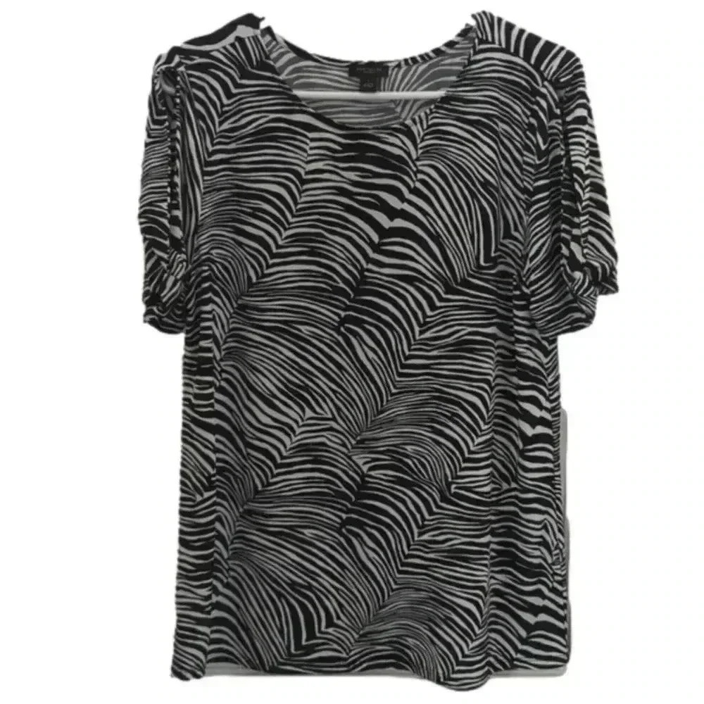Ann Taylor women's zebra print blouse